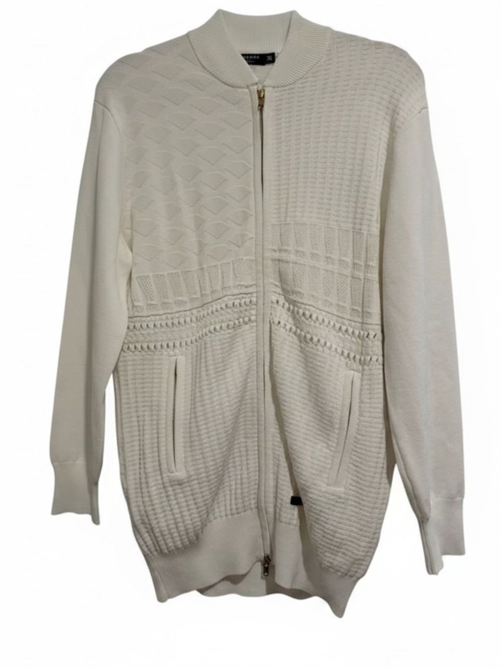 Diamond‎ Supply Co. Women’s Textured Quartz Varsity Longline Cardigan XS NWT